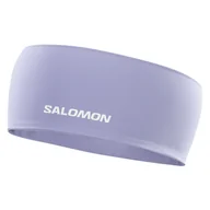 Czapki i chusty sportowe damskie - Opaska SALOMON SENSE AERO HEADBAND U LC2480300 – Fioletowy - miniaturka - grafika 1