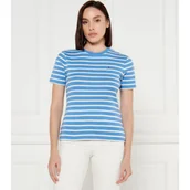 Koszulki i topy damskie - Tommy Hilfiger T-shirt | Slim Fit - miniaturka - grafika 1