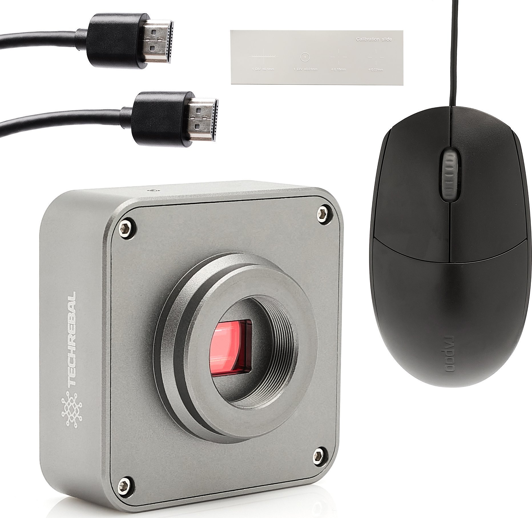 Mikroskop Techrebal KAMERA MIKROSKOPOWA C-MOUNT 16MP 4K DO POMIARÓW