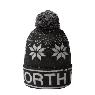 Dziecięca Czapka zimowa THE NORTH FACE KIDS SKI TUKE NF0A7WJ8JK31 – Czarny - Czapki narciarskie - miniaturka - grafika 1