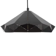 Lampy sufitowe - Beliani Lampa wisząca czarna NEVOLA - miniaturka - grafika 1