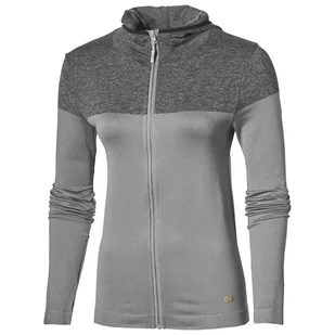 ASICS Seamless Jacket Tiger Shark S - Koszulki sportowe damskie - miniaturka - grafika 1