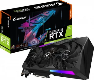 Gigabyte GeForce RTX 3070 AORUS MASTER 8GB (GV-N3070AORUS M-8GD) - Karty graficzne - miniaturka - grafika 1