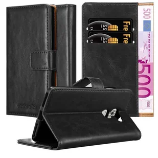 Etui Do Huawei MATE S w Pokrowiec CZARNY GRAFIT Magnet Obudowa Ochronny Case Cover Cadorabo - Etui i futerały do telefonów - miniaturka - grafika 1
