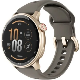 STELIO Activ AI GPS 46mm Szaro-brązowy - Smartwatch - miniaturka - grafika 1