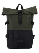 Plecaki - Hunter Plecak w kolorze czarno-oliwkowym - 28,5 x 46 x 16 cm - miniaturka - grafika 1