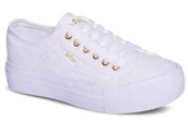 Trampki damskie - Trampki Tenisówki Damskie koronka Lee Cooper 40 3428 SS25 - miniaturka - grafika 1