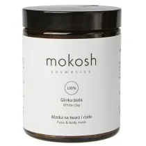 Mokosh Mokosh Face & Body Mask White Clay maska na twarz i ciało Glinka Biała 180ml - Maseczki do twarzy - miniaturka - grafika 2