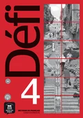 Książki do nauki języka francuskiego - Defi 4 ćwiczenia + CD w francuska Praca zbiorowa - miniaturka - grafika 1
