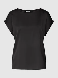 T-shirt z przeszytymi zakładkami na rękawach model ‘VIELLETTE’ - Koszulki i topy damskie - miniaturka - grafika 1