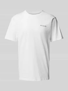 T-shirt z wyhaftowanym logo - Koszulki męskie - miniaturka - grafika 1