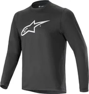Koszulki męskie - Alpinestars Koszulka długi rękaw ALPINESTARS A-DURA ASTAR LS JERSEY, Black Rozmiar: S - miniaturka - grafika 1