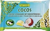 Rapunzel CZEKOLADA BIAŁA Z WIÓRKAMI KOKOSOWYMI BIO 100 g - Zdrowa żywność - miniaturka - grafika 1