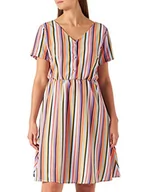 Sukienki - usha BLUE LABEL Damska sukienka midi, jasnoniebieska, wielokolorowa, M - miniaturka - grafika 1