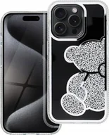 Etui i futerały do telefonów - OEM Futerał TEDDY BEAR do IPHONE 13 MINI srebrny - miniaturka - grafika 1