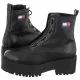 Botki damskie - Botki Tamy Higher 3A EN0EN02005 BDS Black (TH566-a) Tommy Hilfiger - grafika 1