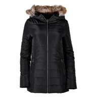 Kurtki damskie - Damska Kurtka zimowa pikowana HI-TEC LADY EVA 65242-BLACK - miniaturka - grafika 1