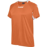 Koszulki sportowe damskie - Koszulka sportowa z krótkim rękawem damska Hummel Core Team Jersey Woman S/S - miniaturka - grafika 1