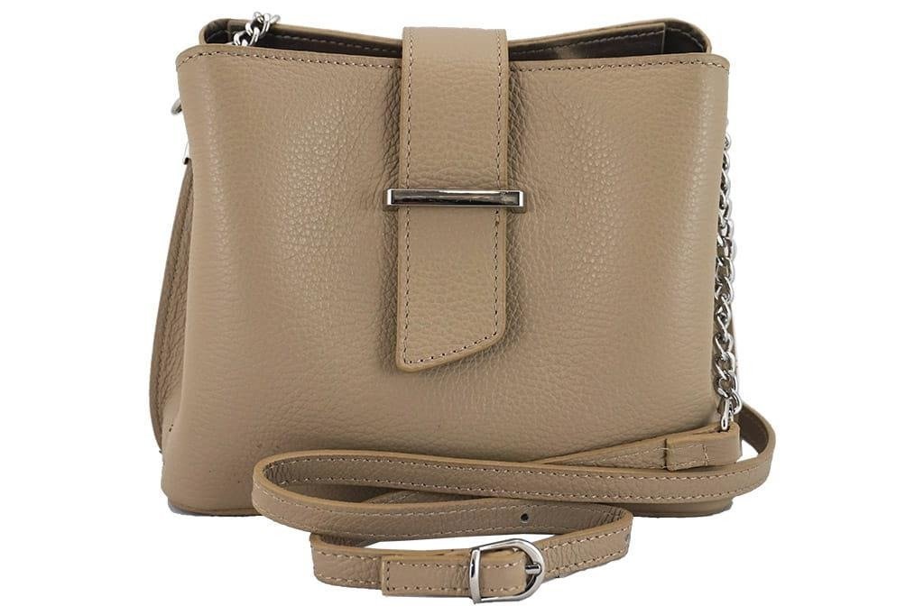 Torebka wizytowa na ramię - Beżowa