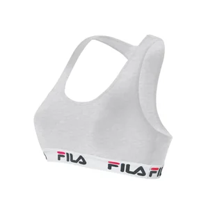 Bawełniany biustonosz damski Fila - Bielizna sportowa damska - miniaturka - grafika 1