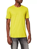 Koszulki męskie - BOSS Męski T-shirt, Bright Green321, M - miniaturka - grafika 1