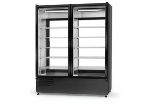 Energooszczędna szafa chłodnicza dwustronnie przeszklona RAPA SCh-2SR 1400 ecoline - Szafy i witryny chłodnicze - miniaturka - grafika 1