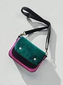 Torebki damskie - Torebka z wymienną klapką - miniaturka - grafika 1