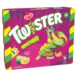 Twister Monstaahh Lody 280 ml (4 sztuki) - Lody i desery lodowe - miniaturka - grafika 1