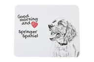 Podkładki pod mysz - Springer spaniel angielski podkładka pod mysz z psem Art-Dog - miniaturka - grafika 1