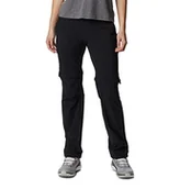 Odzież trekkingowa damska - Columbia Damskie spodnie trekkingowe Saturday Trail Ii kabriolet Czarny 8 - miniaturka - grafika 1