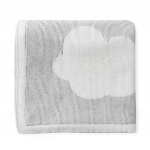 Kocyk bambusowy całoroczny Chmurki szare, Lullalove - Koce i narzuty dla dzieci - miniaturka - grafika 1