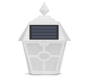 LED Kinkiet solarny LED/1,2V 600mAh IP44 biały - Lampy ogrodowe - miniaturka - grafika 1
