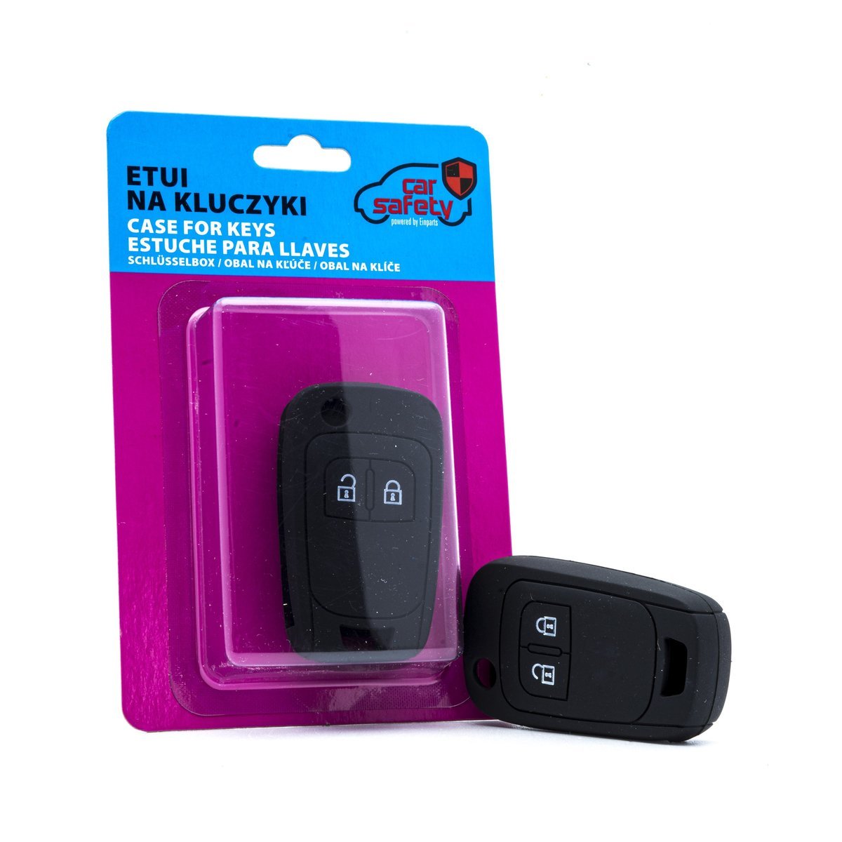 CARSAFETY ETUI SILIKONOWE NA KLUCZYK DO CHEVROLET AVEO CRUZE ORLANDO TRAX
