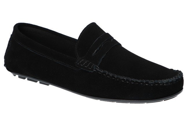 AMERICAN CLUB CY116 STYLOWE ELEGANCKIE SKÓRZANE MODNE MOKASYNY PÓŁBUTY BUTY MĘSKIE 43