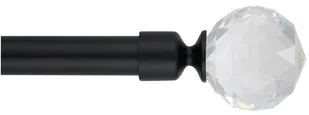 Zakończenie karnisza Cristal 19 mm czarny - Karnisze - miniaturka - grafika 1
