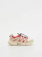 Buty dla chłopców - Reserved - Sportowe sneakersy - beżowy - miniaturka - grafika 1