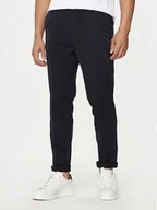Spodnie męskie - Boss Chinosy Kaiton 50505392 Granatowy Slim Fit - miniaturka - grafika 1