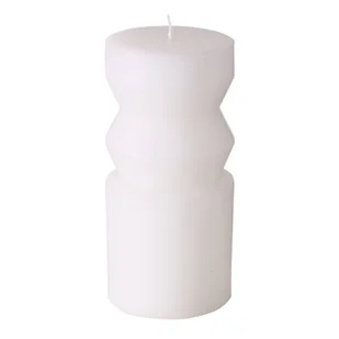 Świeca ozdobna Celona, parafinowa, 14 x 6,5 cm - Świece - miniaturka - grafika 1
