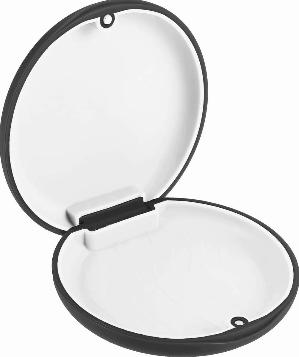 ETUI APARAT ORTODONTYCZNY 87X87X24CM CZARNE POJEMNIK PUDEŁKO ORGANIZER