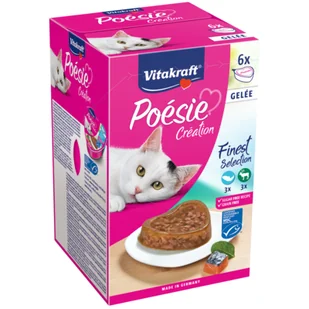 Vitakraft Poesie - multipak saszetek w galerecie dla kota 6x85g - Mokra karma dla kotów - miniaturka - grafika 1