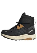 Buty dla chłopców - adidas Terrex Trailmaker High C.rdy K Półbuty trekkingowe Unisex - dzieci, core black/grey six/mesa, 30.5 EU - miniaturka - grafika 1