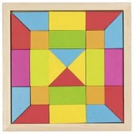 Zabawki kreatywne - Goki Puzzle mozaika tęczowa 58588 - miniaturka - grafika 1