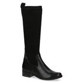 Kozaki damskie - Kozaki damskie długie czarne ze streczem Caprice 25514-41-38,5 - miniaturka - grafika 1