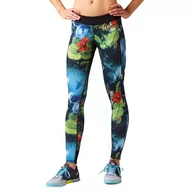 Legginsy - Legginsy Reebok CrossFit damskie dwustronne getry sportowe termoaktywne-XS - miniaturka - grafika 1