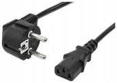 Kable - Accura zasilający Schuko - C13 1,8m VDE ACC2222 - miniaturka - grafika 1