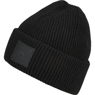 Czapka zimowa ADIDAS WID CUFF BEANIE IY5255 – Czarny - Czapki damskie - miniaturka - grafika 1