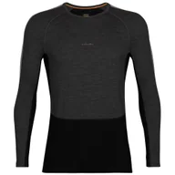 Koszulki sportowe męskie - Męska koszulka Icebreaker ZoneKnit™ 200 LS Crewe Rozmiar: XL / Kolor: szary - miniaturka - grafika 1