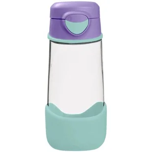 B.Box Butelka tritanowa sportowa 450 ml Lilac pop - Bidony dla dzieci - miniaturka - grafika 1