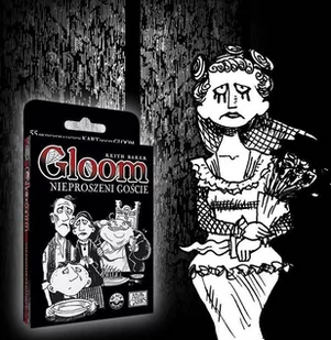 Black Monk Gloom 3 - Nieproszeni goście - Gry karciane - miniaturka - grafika 1