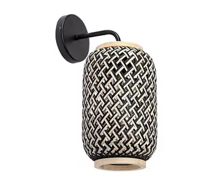 Rabalux 71091 - Kinkiet ADALLA 1xE27/40W/230V rattan - Lampy ścienne - miniaturka - grafika 1
